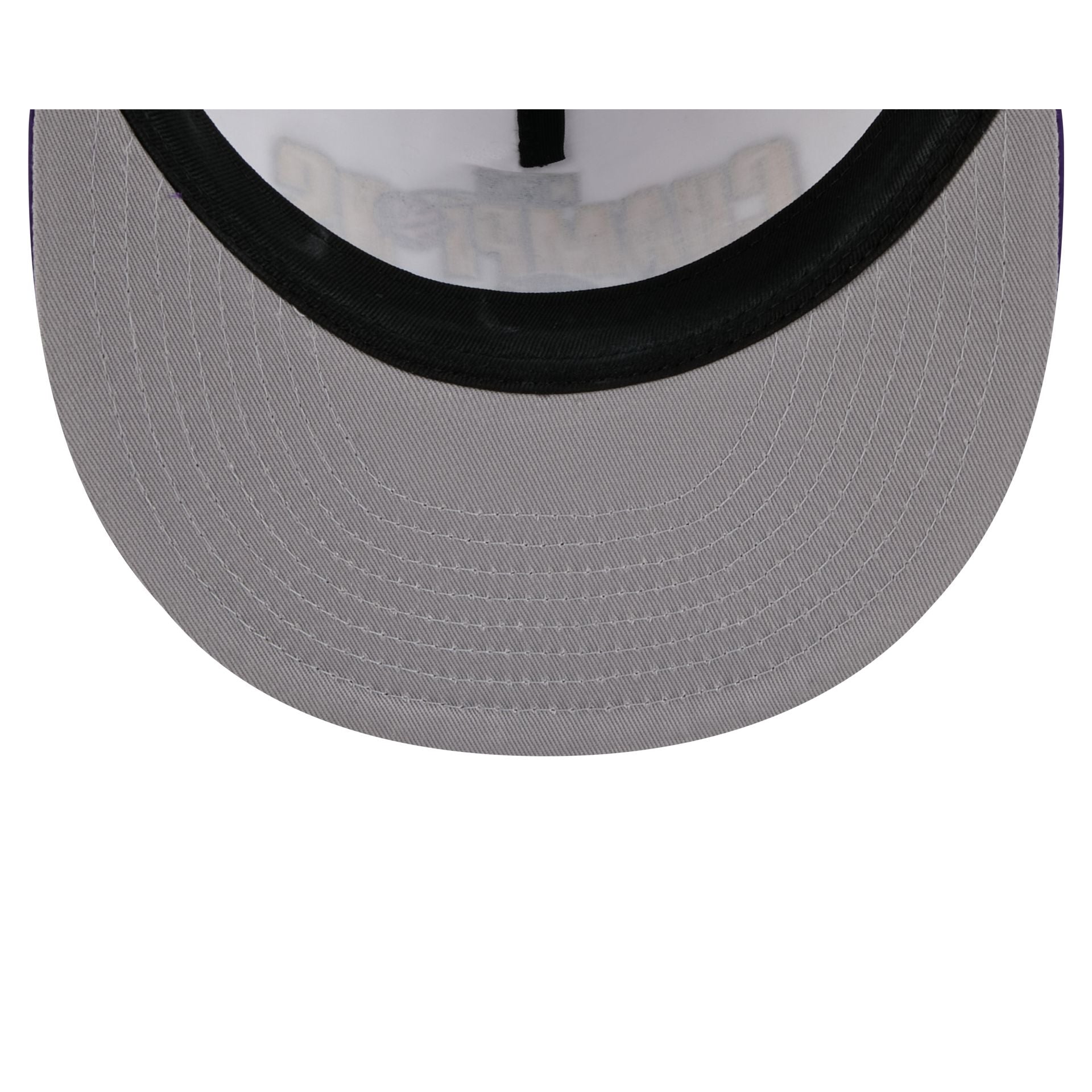 Los Angeles Lakers Champions White Retro Crown 59FIFTY Fitted Hat - Image 7