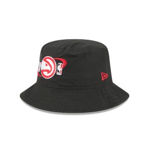 Atlanta Hawks Nylon Logo Bucket Hat