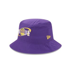 Los Angeles Lakers Nylon Logo Bucket Hat