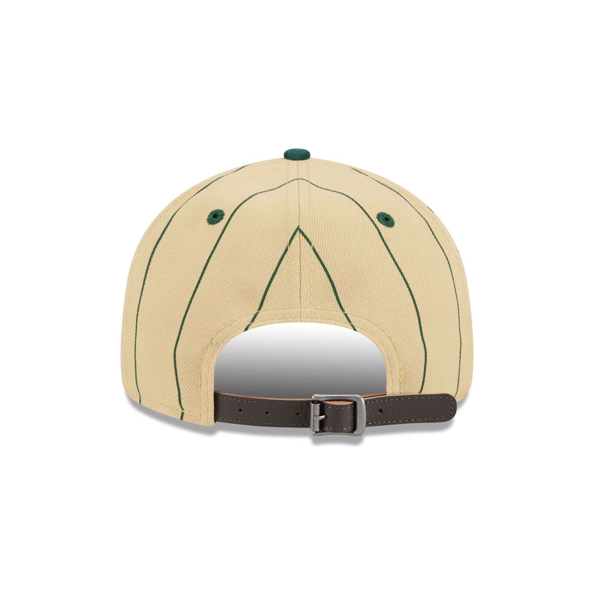 Milwaukee Bucks Pinstripe Script Retro Crown 9FIFTY Adjustable Hat - Image 6