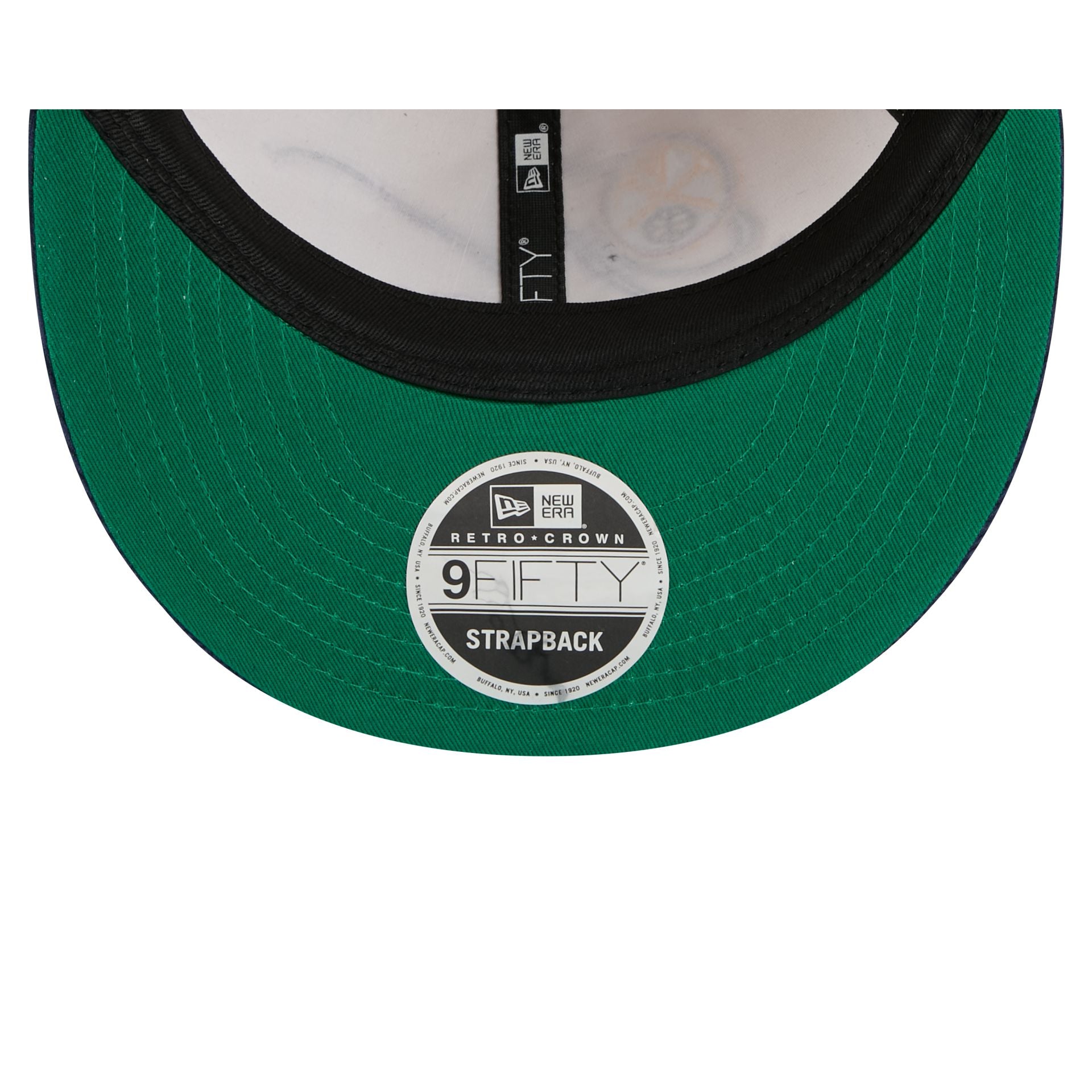 Denver Nuggets Pinstripe Script Retro Crown 9FIFTY Adjustable Hat - Image 7