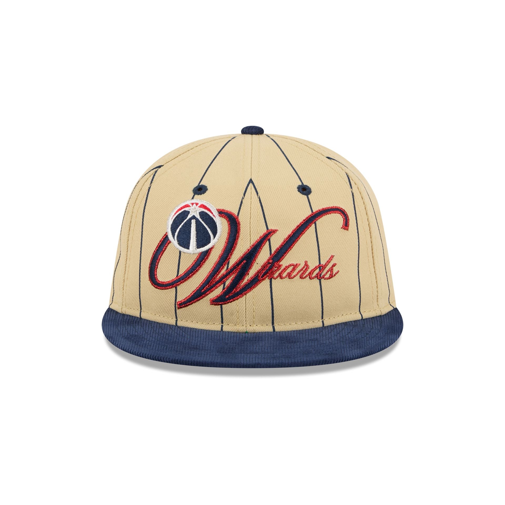 Washington Wizards Pinstripe Script Retro Crown 9FIFTY Adjustable Hat - Image 2
