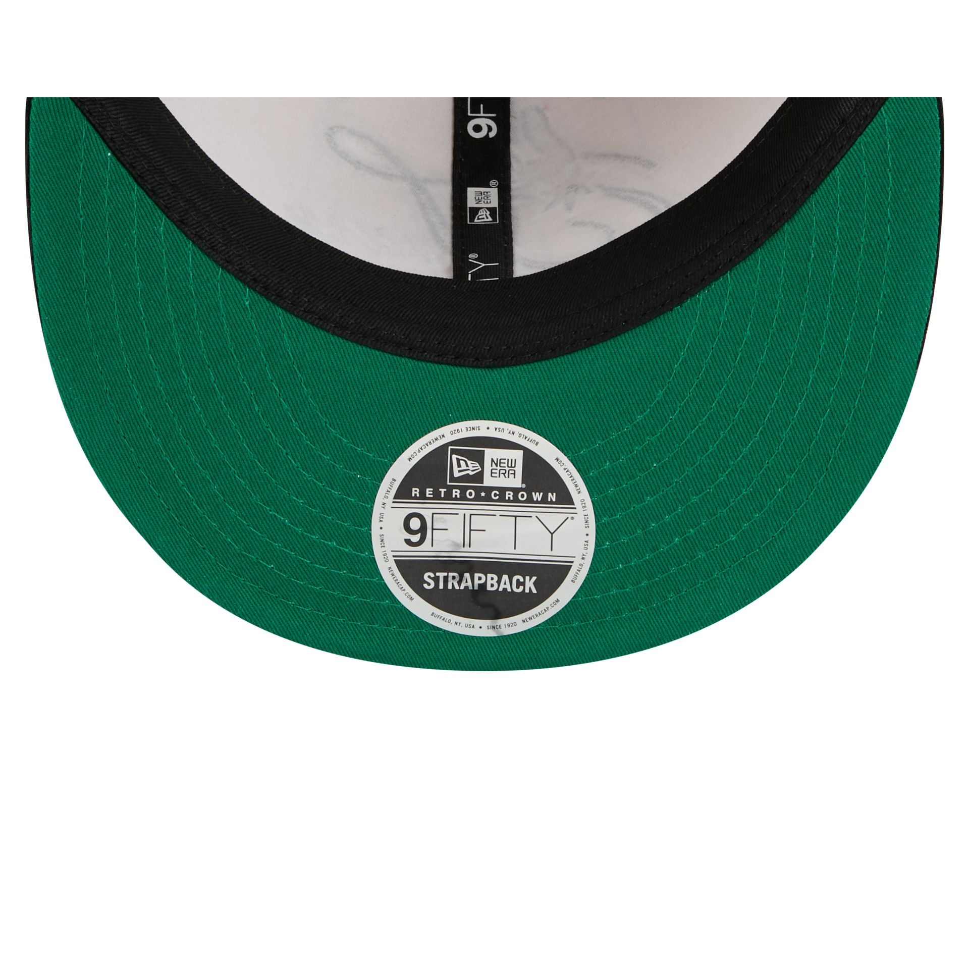 San Antonio Spurs Pinstripe Script Retro Crown 9FIFTY Adjustable Hat - Image 7