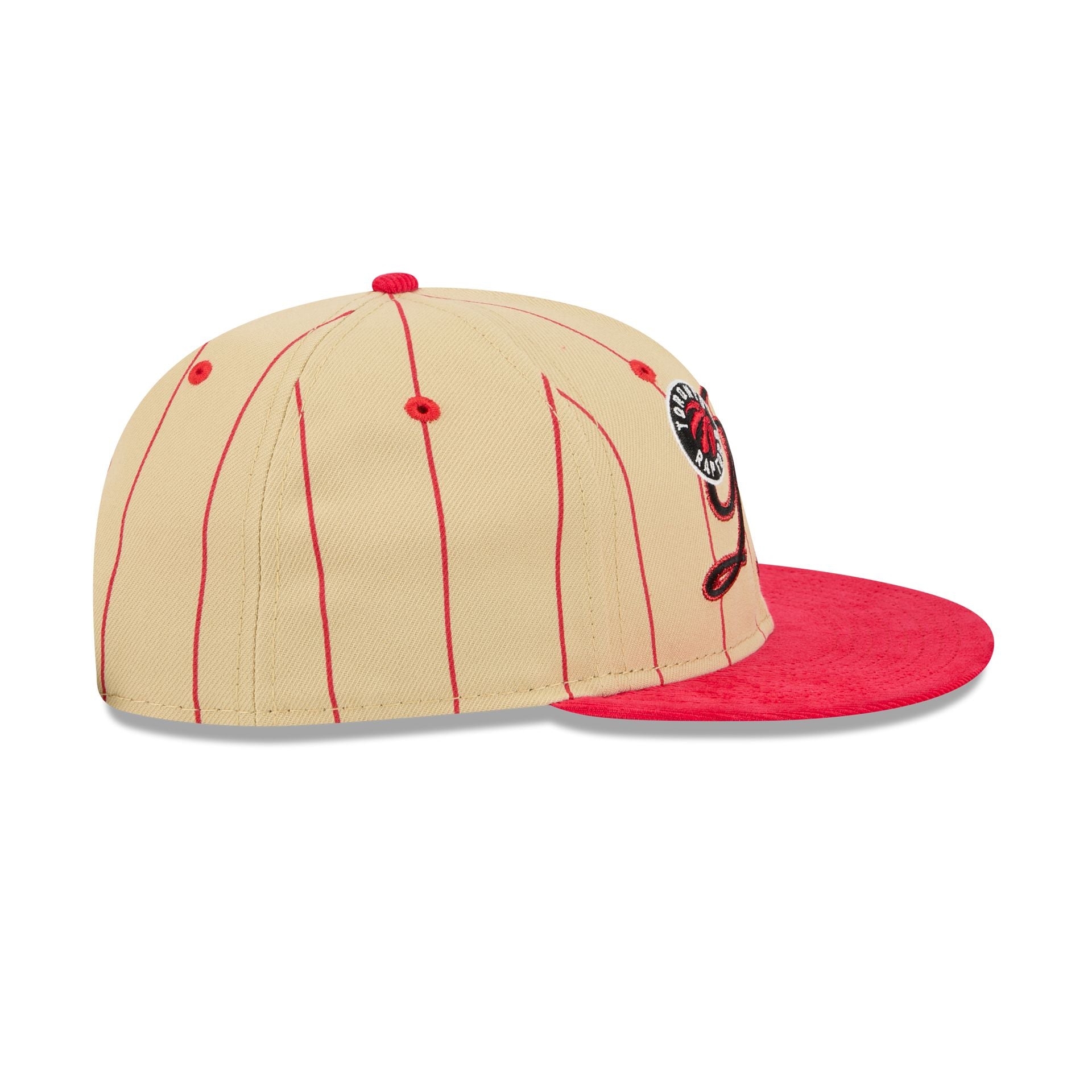 Toronto Raptors Pinstripe Script Retro Crown 9FIFTY Adjustable Hat - Image 5