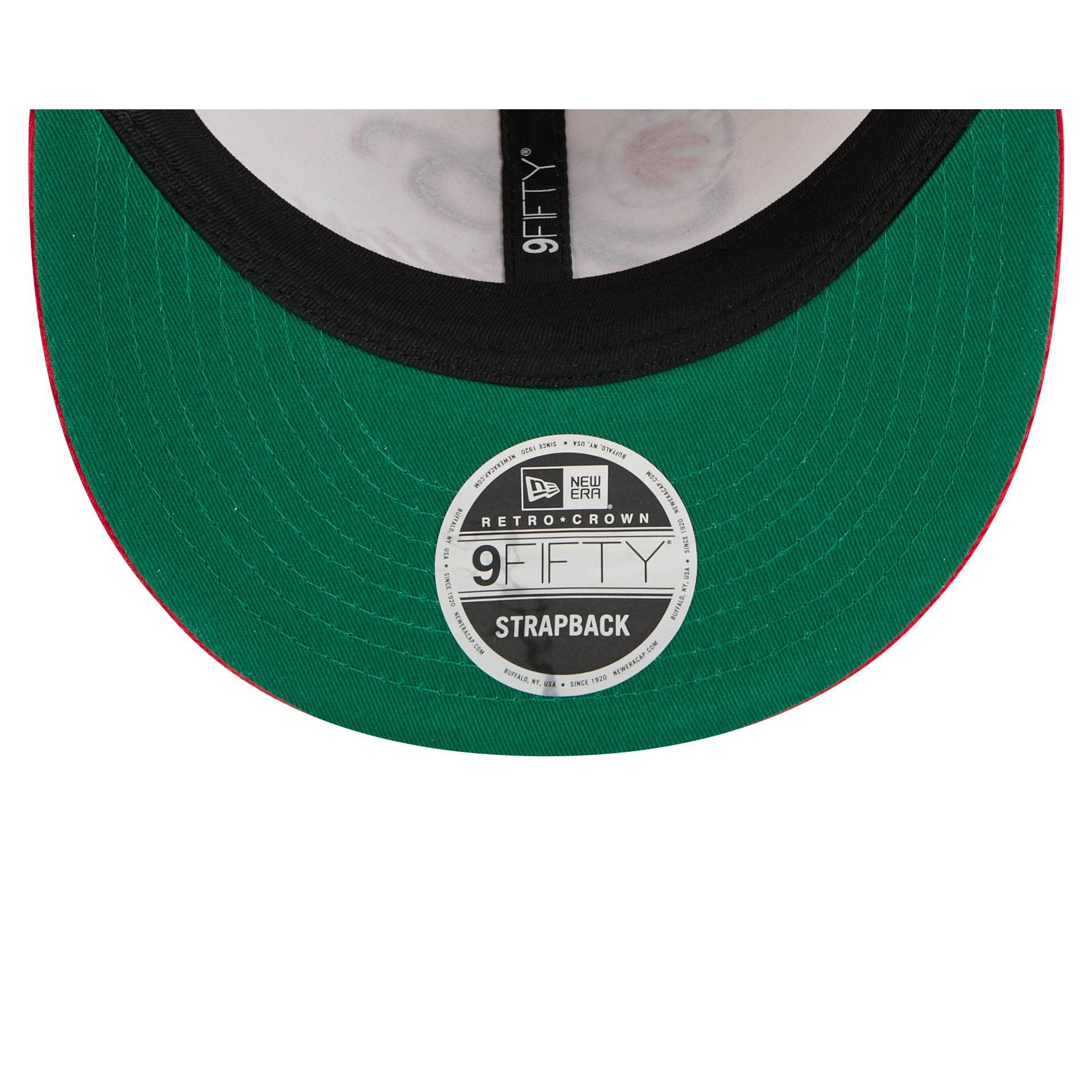 Toronto Raptors Pinstripe Script Retro Crown 9FIFTY Adjustable Hat - Image 7