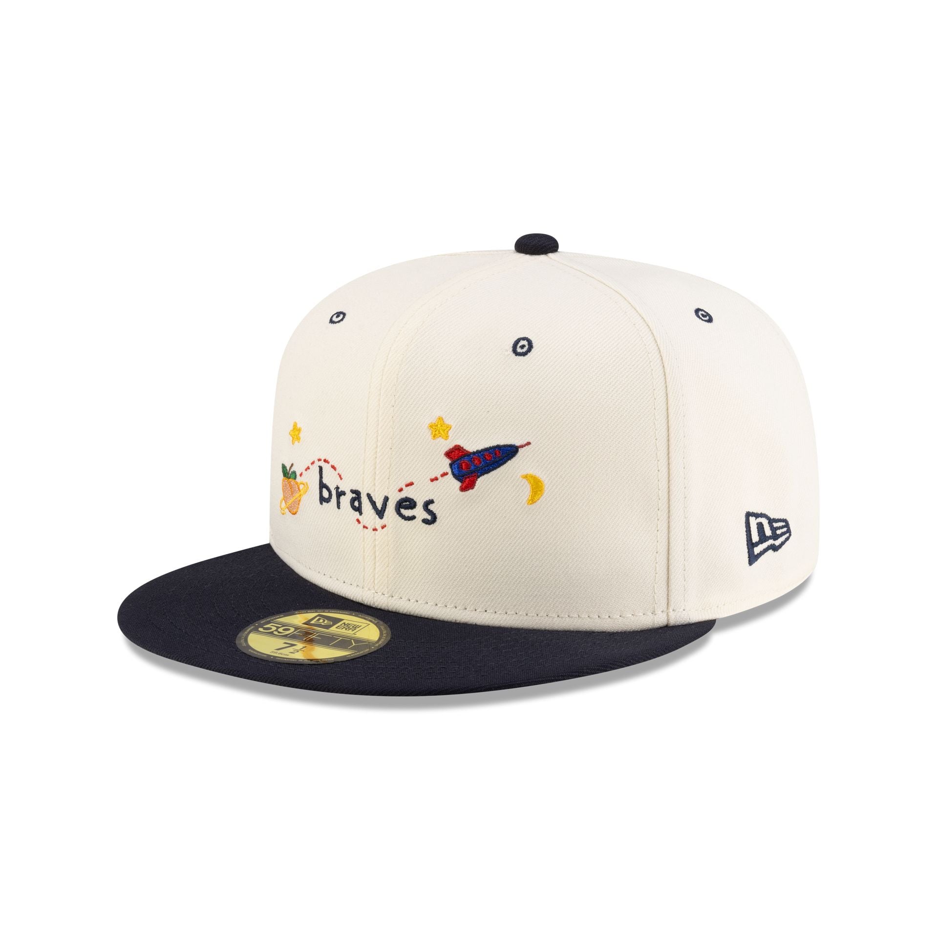 Micah Johnson x Atlanta Braves 59FIFTY Fitted Hat - Image 3