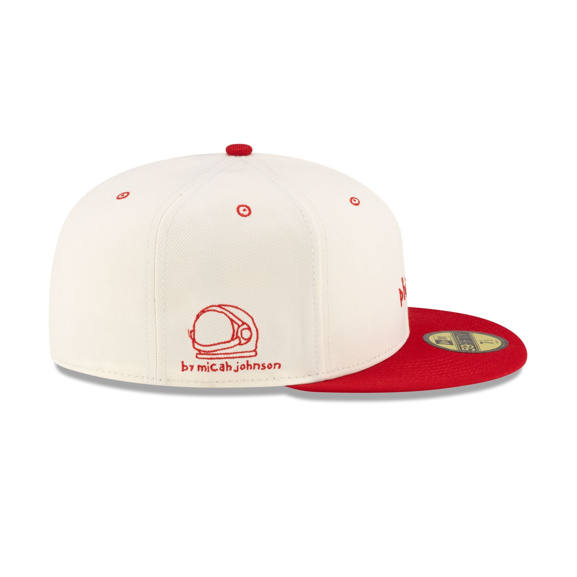 Micah Johnson x Philadelphia Phillies Script 59FIFTY Fitted Hat - Image 4