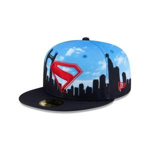Superman Skyline 59FIFTY Fitted Hat