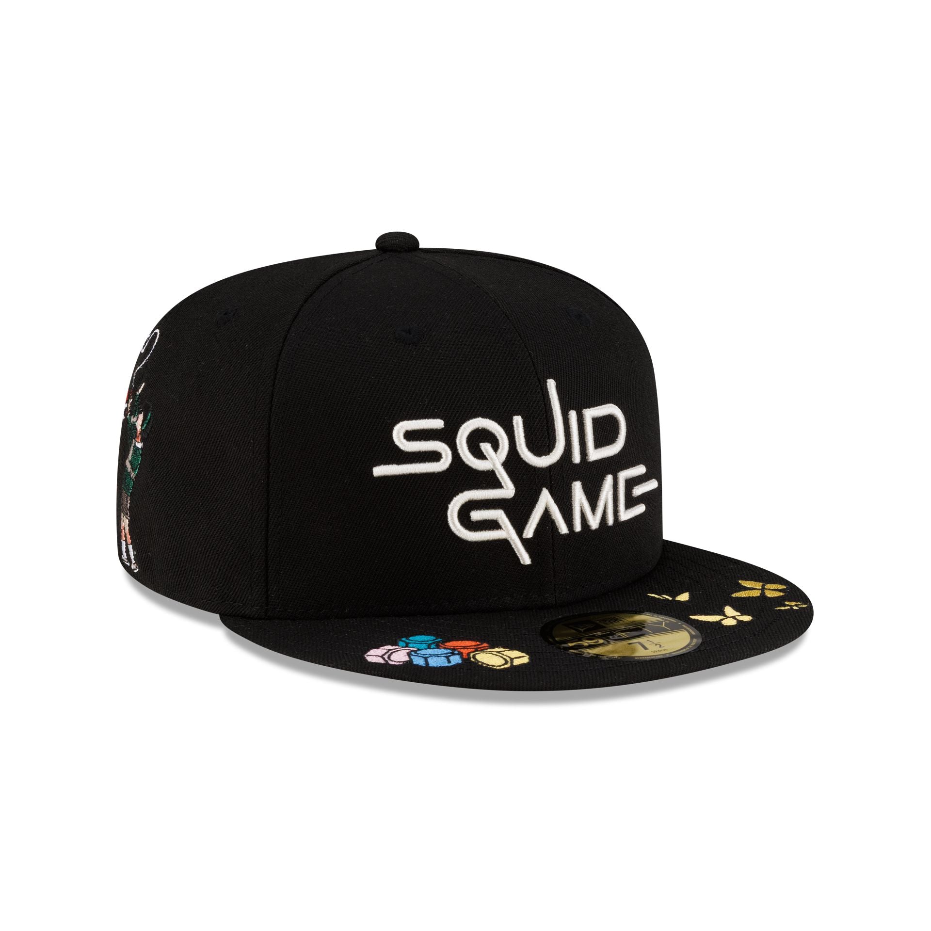 Squid Game Black 59FIFTY Fitted Hat - Image 3