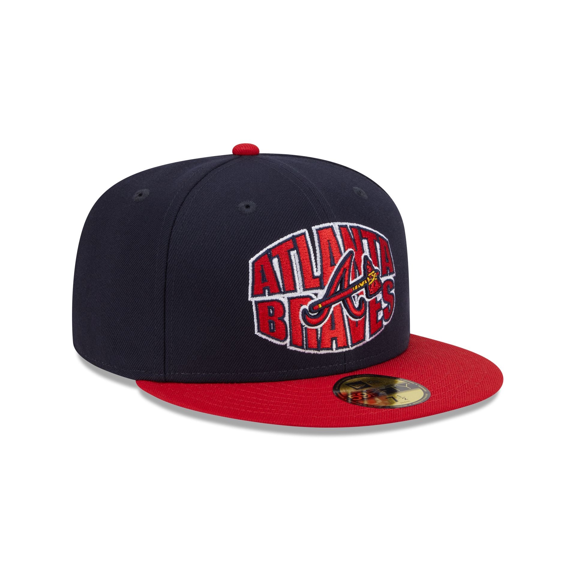 Atlanta Braves Classic Tones 59FIFTY Fitted Hat - Image 3