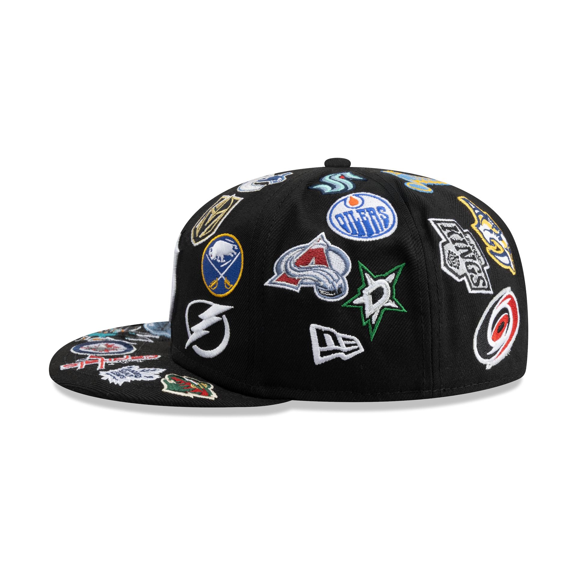 NHL Logo Scramble 59FIFTY Fitted Hat - Image 4