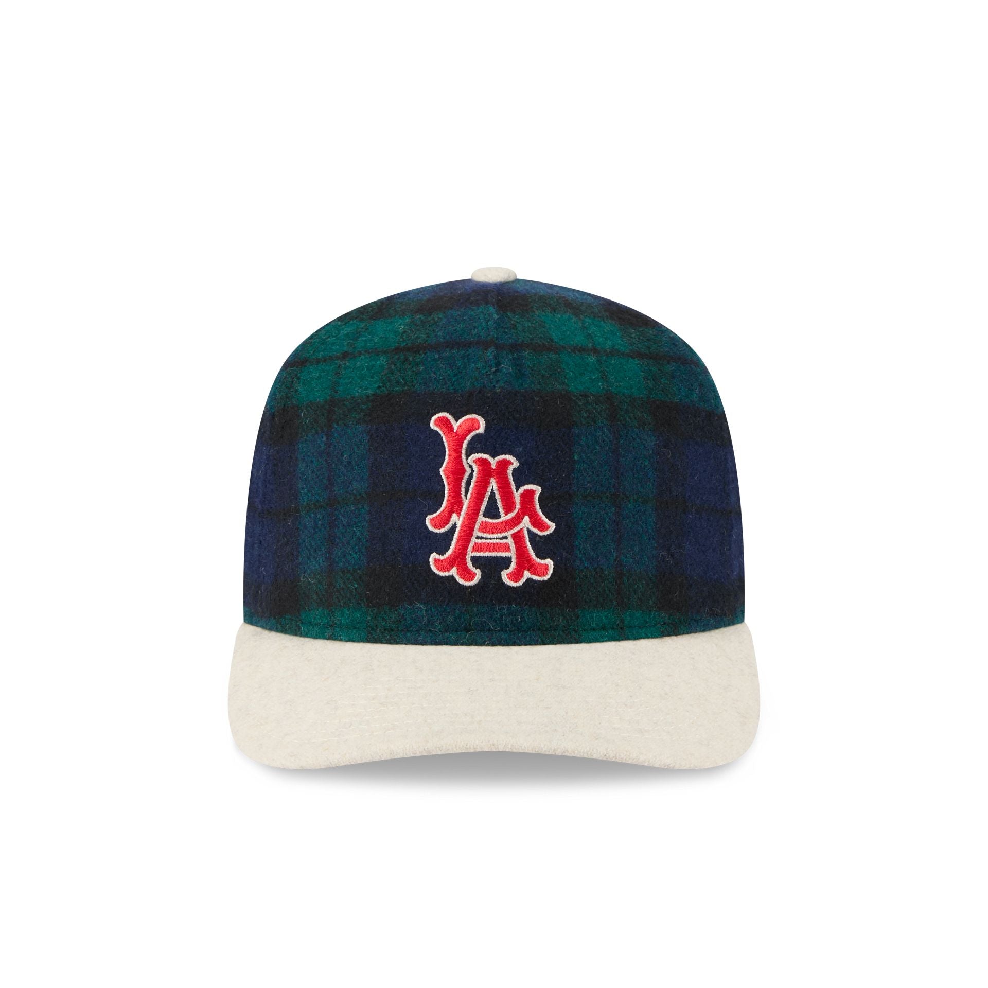 Los Angeles Angels Plaid Letterman 19TWENTY Adjustable Hat - Image 2