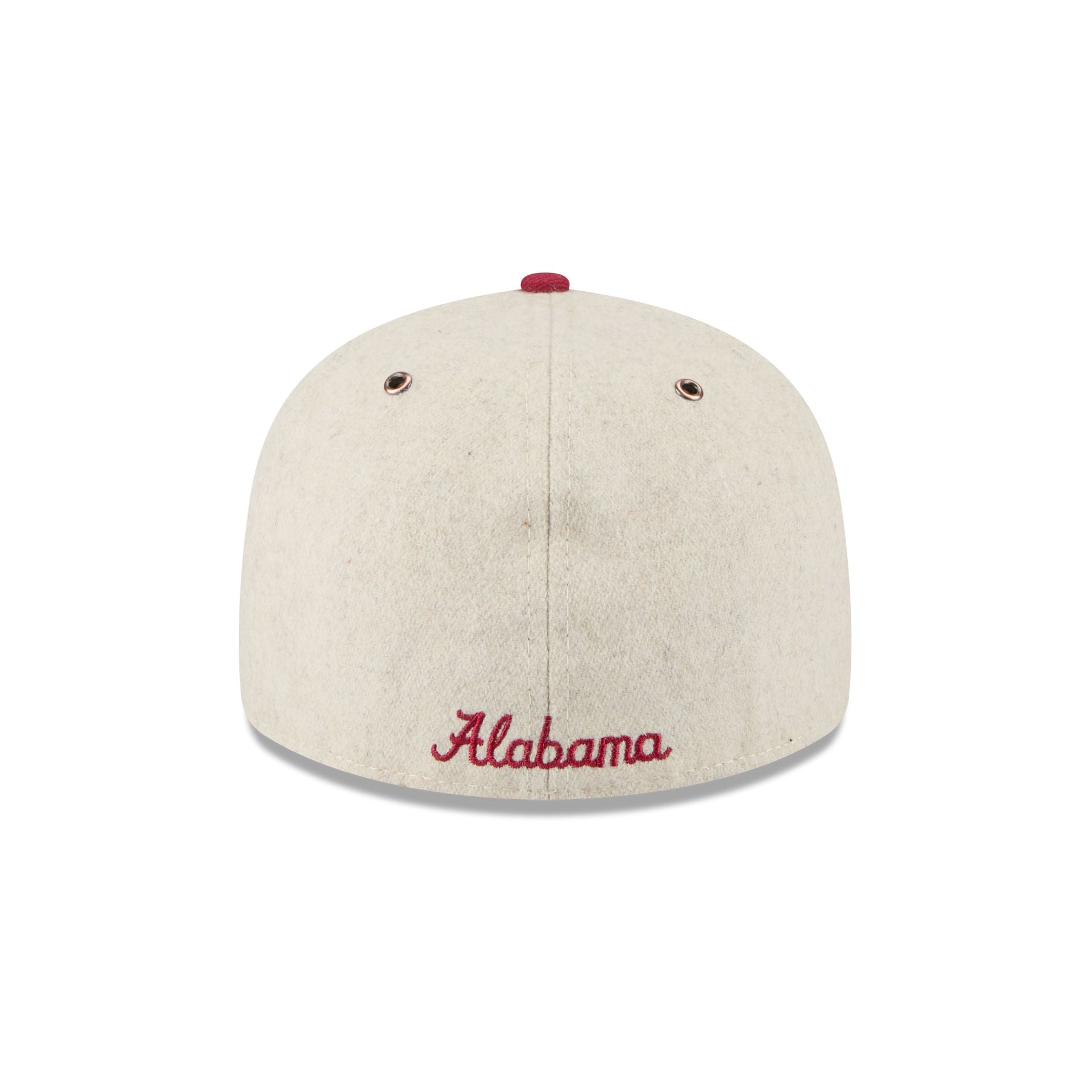 Alabama Crimson Tide College Vault Wool Letterman Retro Crown 59FIFTY Fitted Hat - Image 6