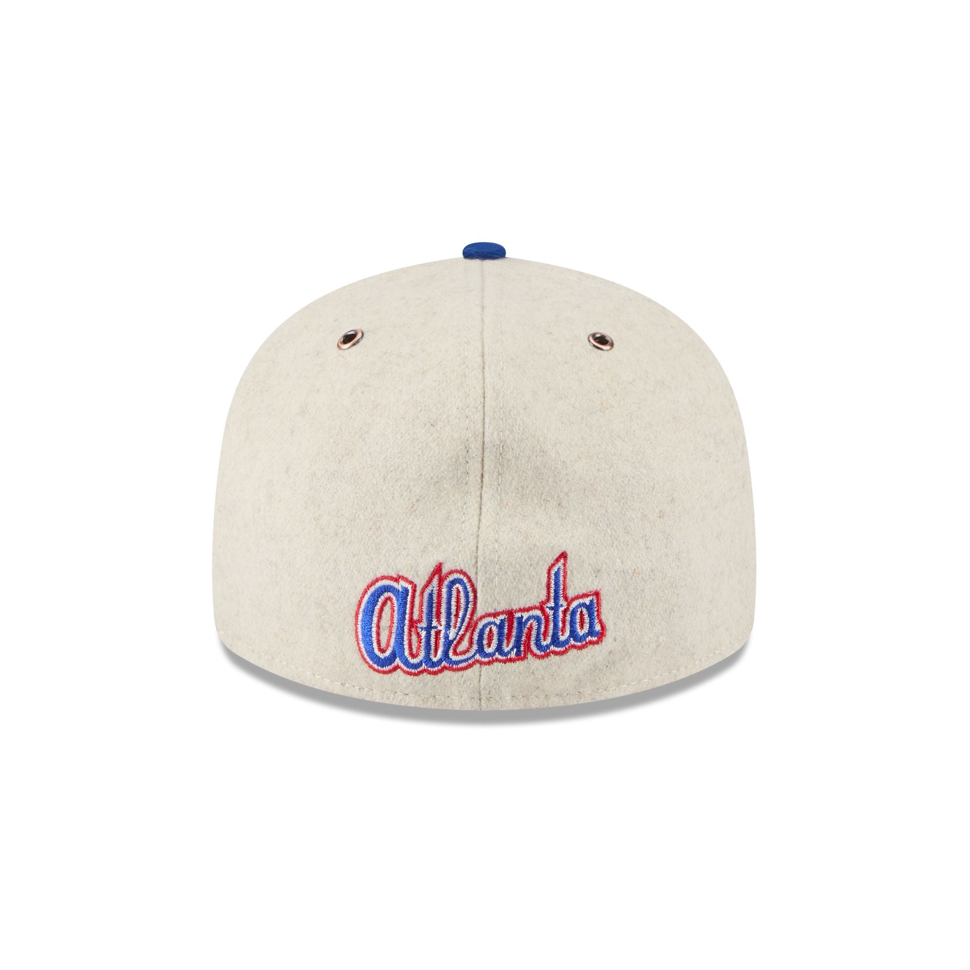 Atlanta Braves Wool Letterman Retro Crown 59FIFTY Fitted Hat - Image 6