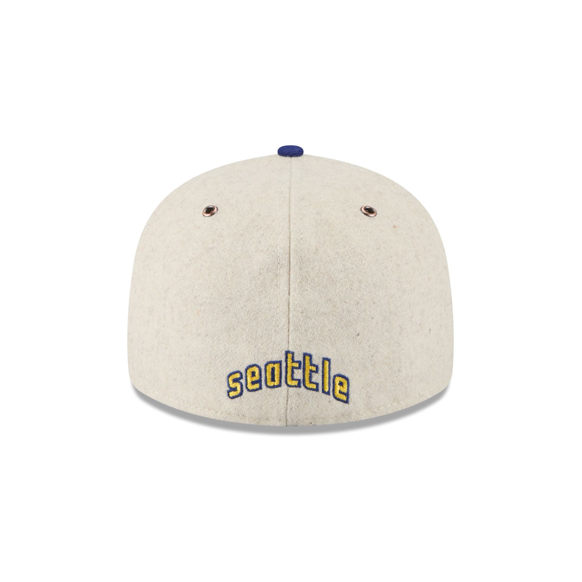 Seattle Pilots Wool Letterman Retro Crown 59FIFTY Fitted Hat - Image 6