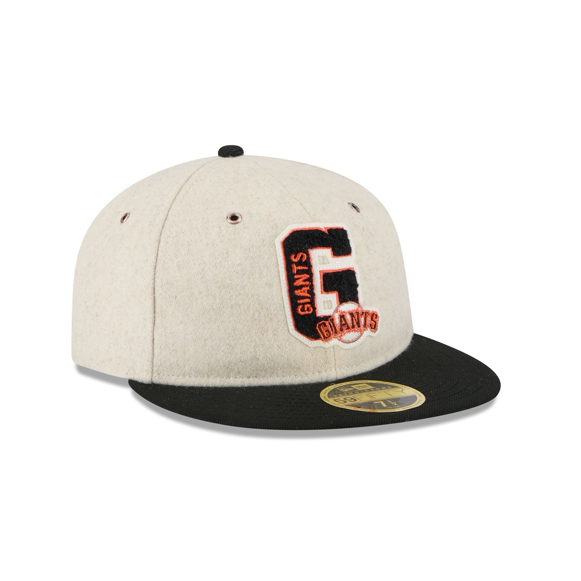 San Francisco Giants Wool Letterman Retro Crown 59FIFTY Fitted Hat - Image 3