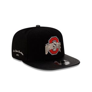 Ohio State Buckeyes Wool Letterman 9FIFTY A-Frame Snapback Hat