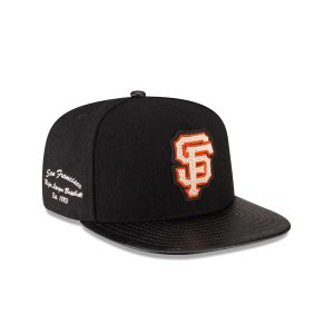 San Francisco Giants Wool Letterman 9FIFTY A-Frame Snapback Hat