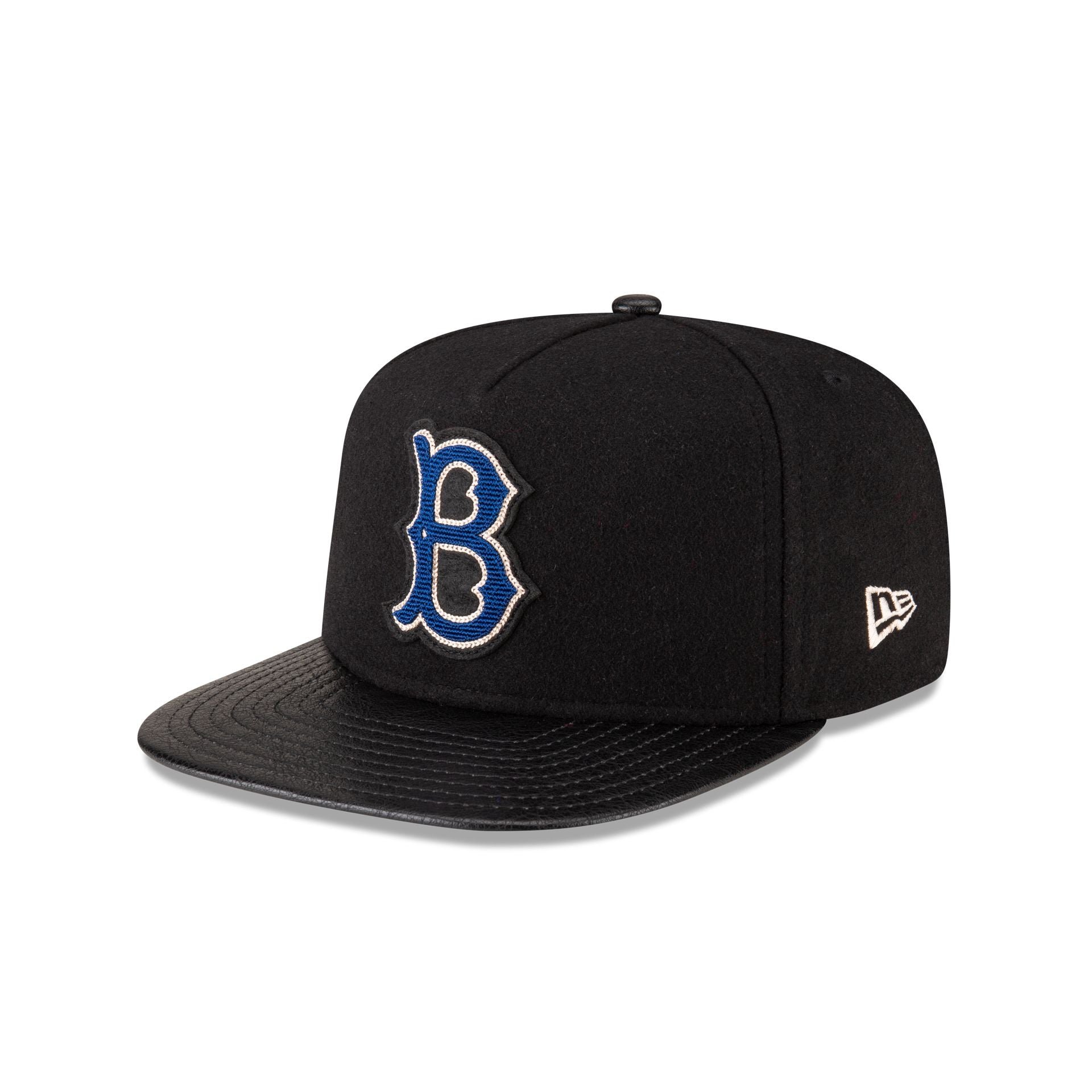 Brooklyn Dodgers Wool Letterman 9FIFTY A-Frame Snapback Hat - Image 3