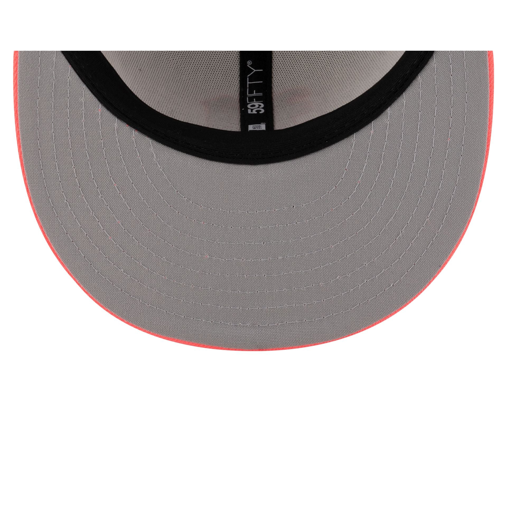 Miami Hurricanes Chrome Pink 59FIFTY Fitted Hat - Image 7