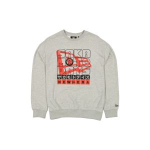 Sakamoto Days Heather Gray Crewneck