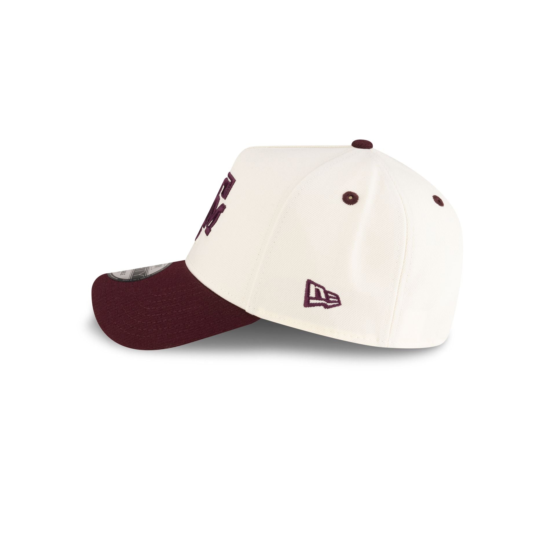 New Era x adidas Texas A&M Aggies Chrome White 9FORTY A-Frame Snapback Hat - Image 4