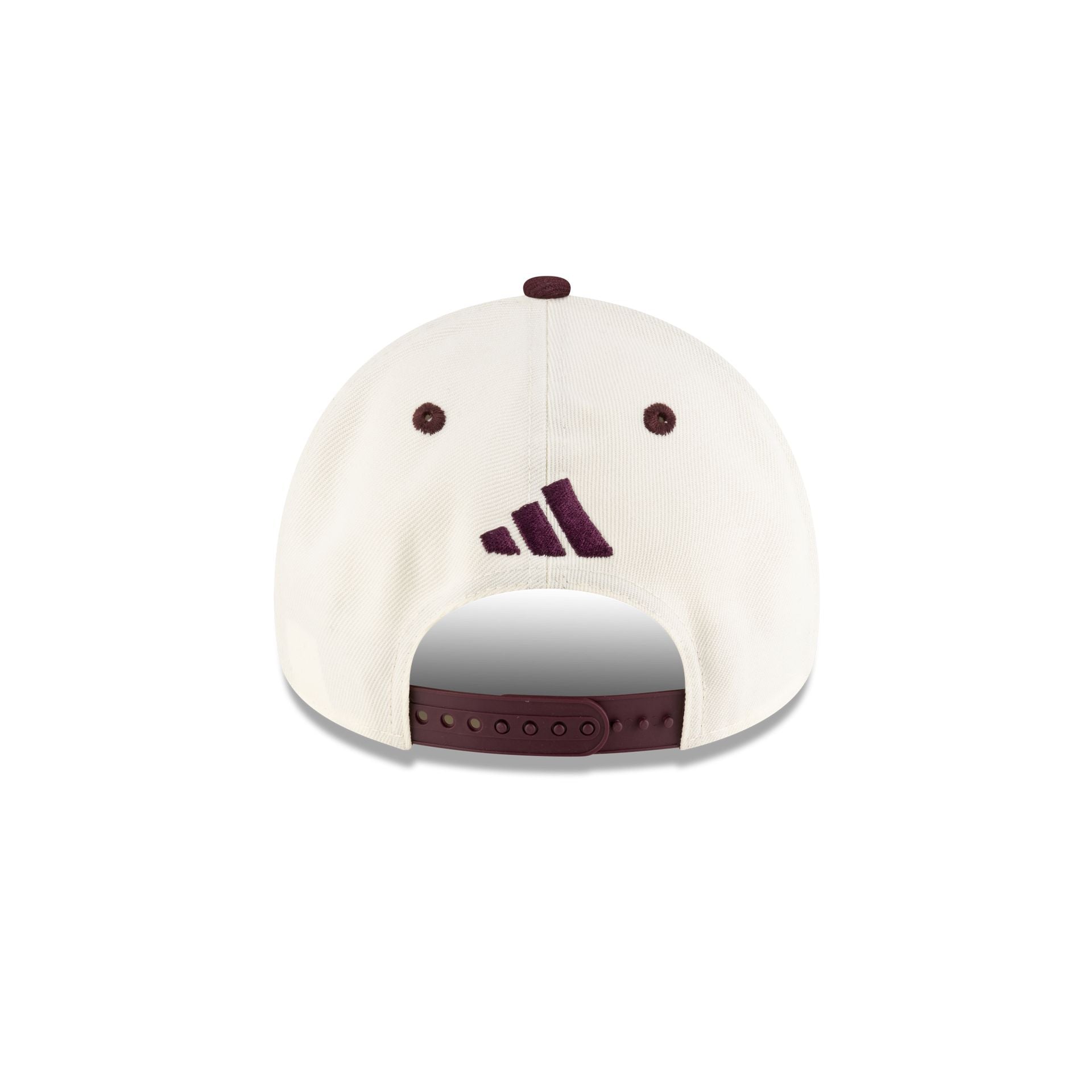 New Era x adidas Texas A&M Aggies Chrome White 9FORTY A-Frame Snapback Hat - Image 6
