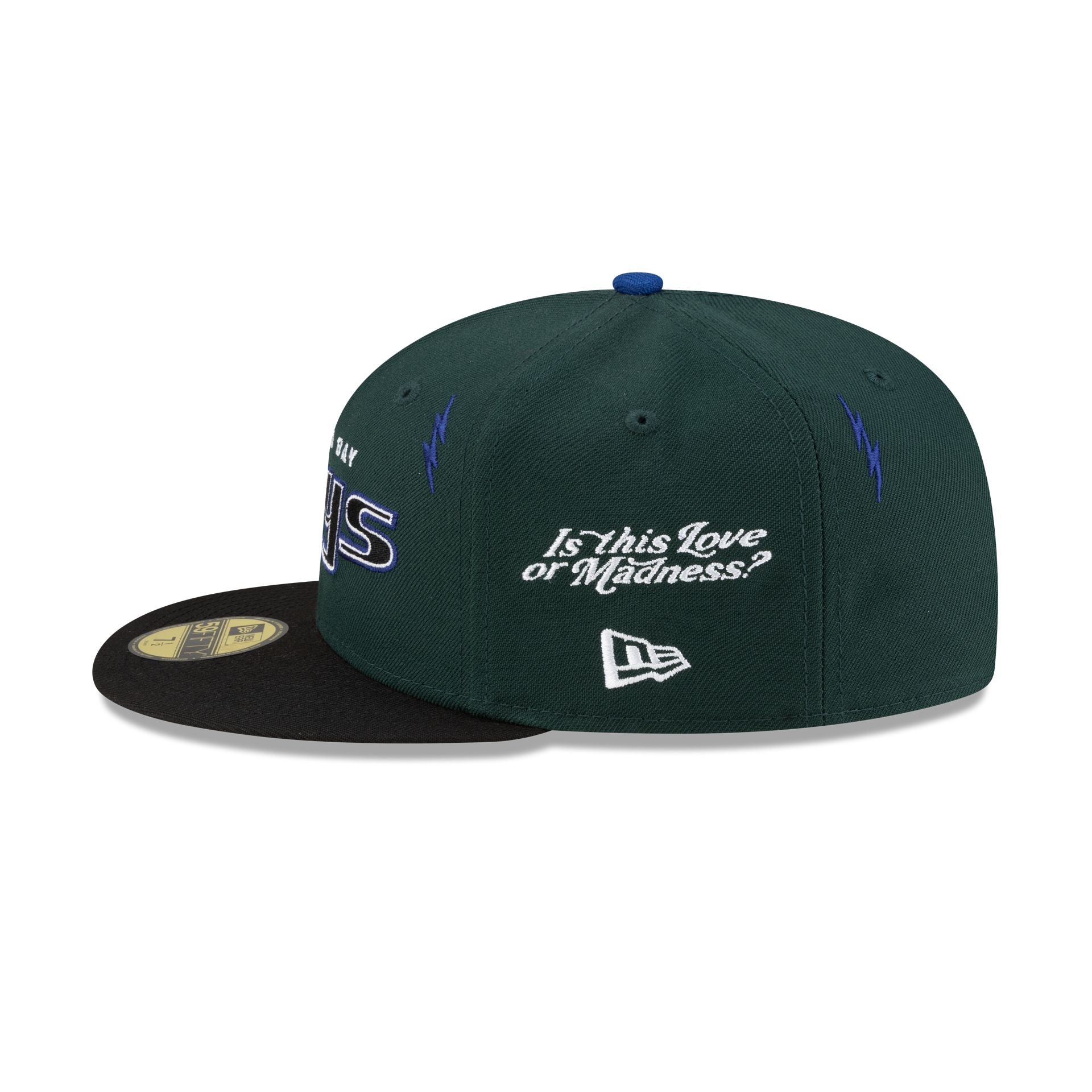 Diet Starts Monday x Tampa Bay Rays Lightening Bolts 59FIFTY Fitted Hat - Image 4