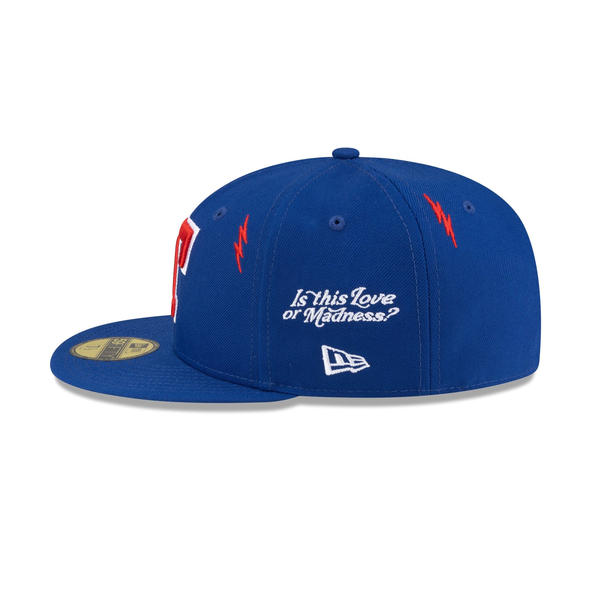 Diet Starts Monday x Texas Rangers Lightening Bolts 59FIFTY Fitted Hat - Image 4