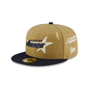 Diet Starts Monday x Houston Astros Lightening Bolts 59FIFTY Fitted Hat