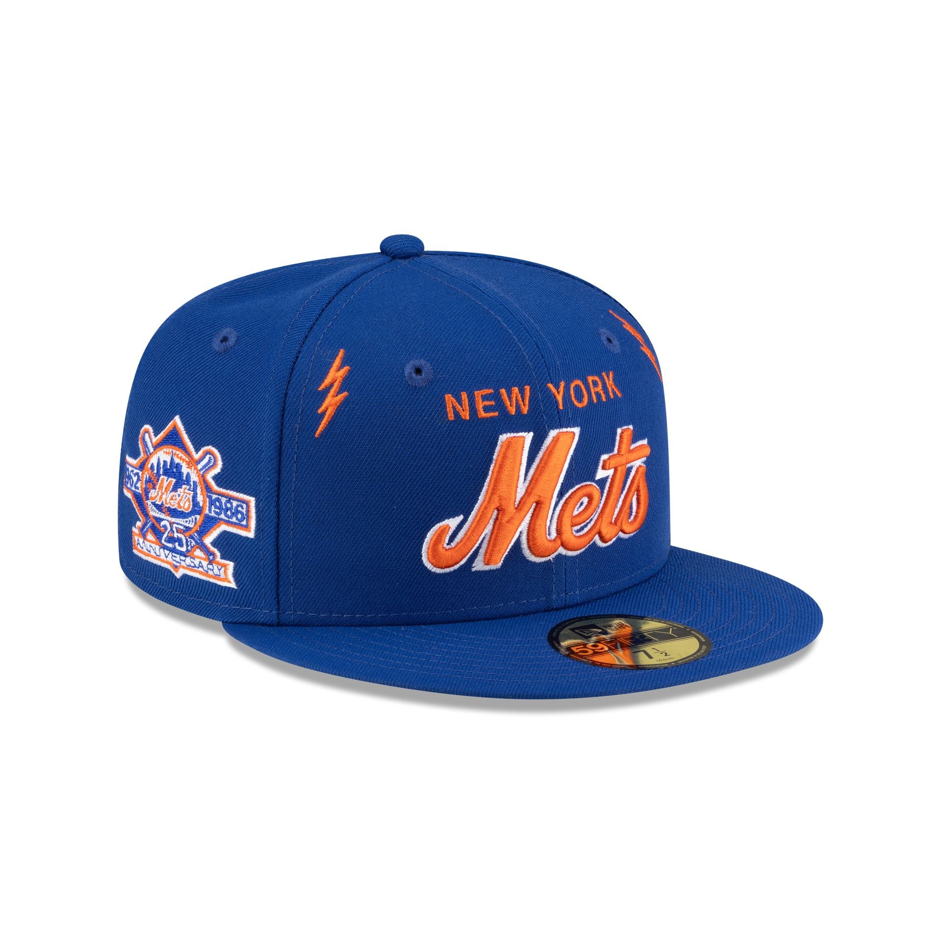 Diet Starts Monday x New York Mets Lightening Bolts 59FIFTY Fitted Hat - Image 3