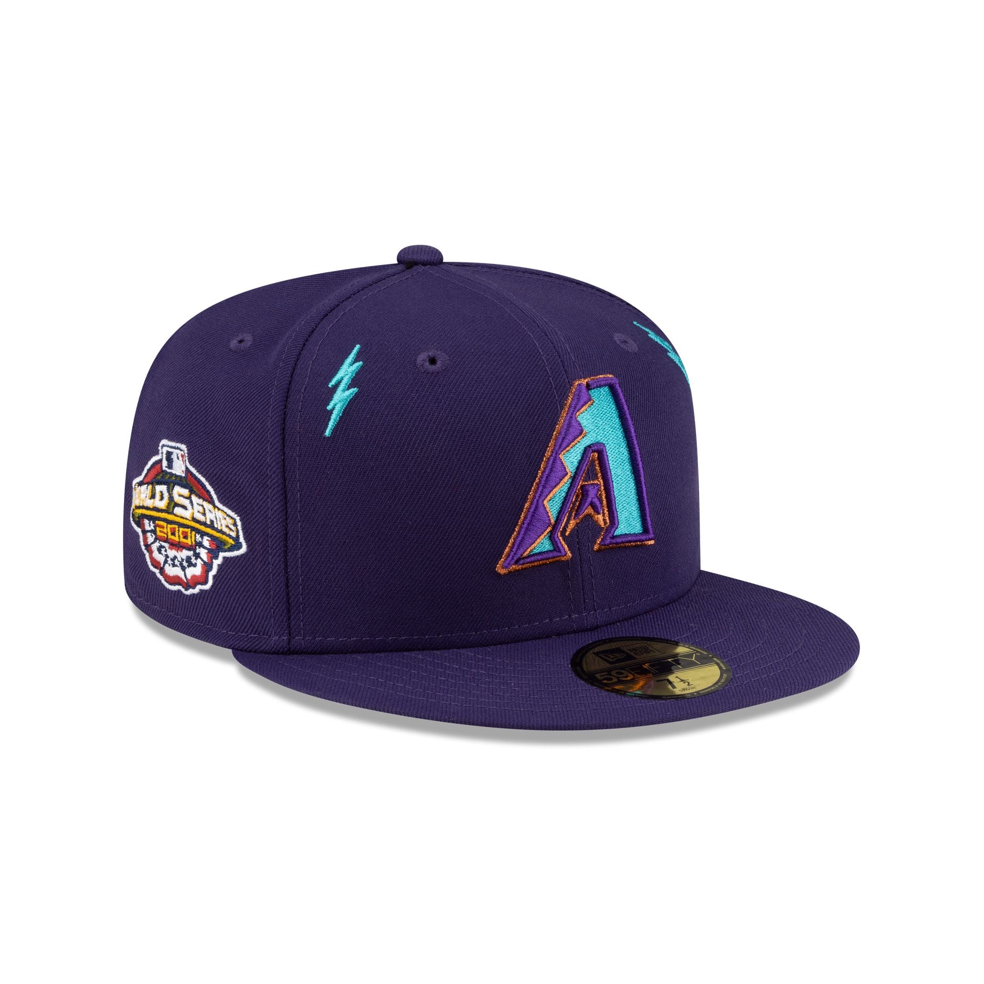 Diet Starts Monday x Arizona Diamondbacks Lightening Bolts 59FIFTY Fitted Hat - Image 3