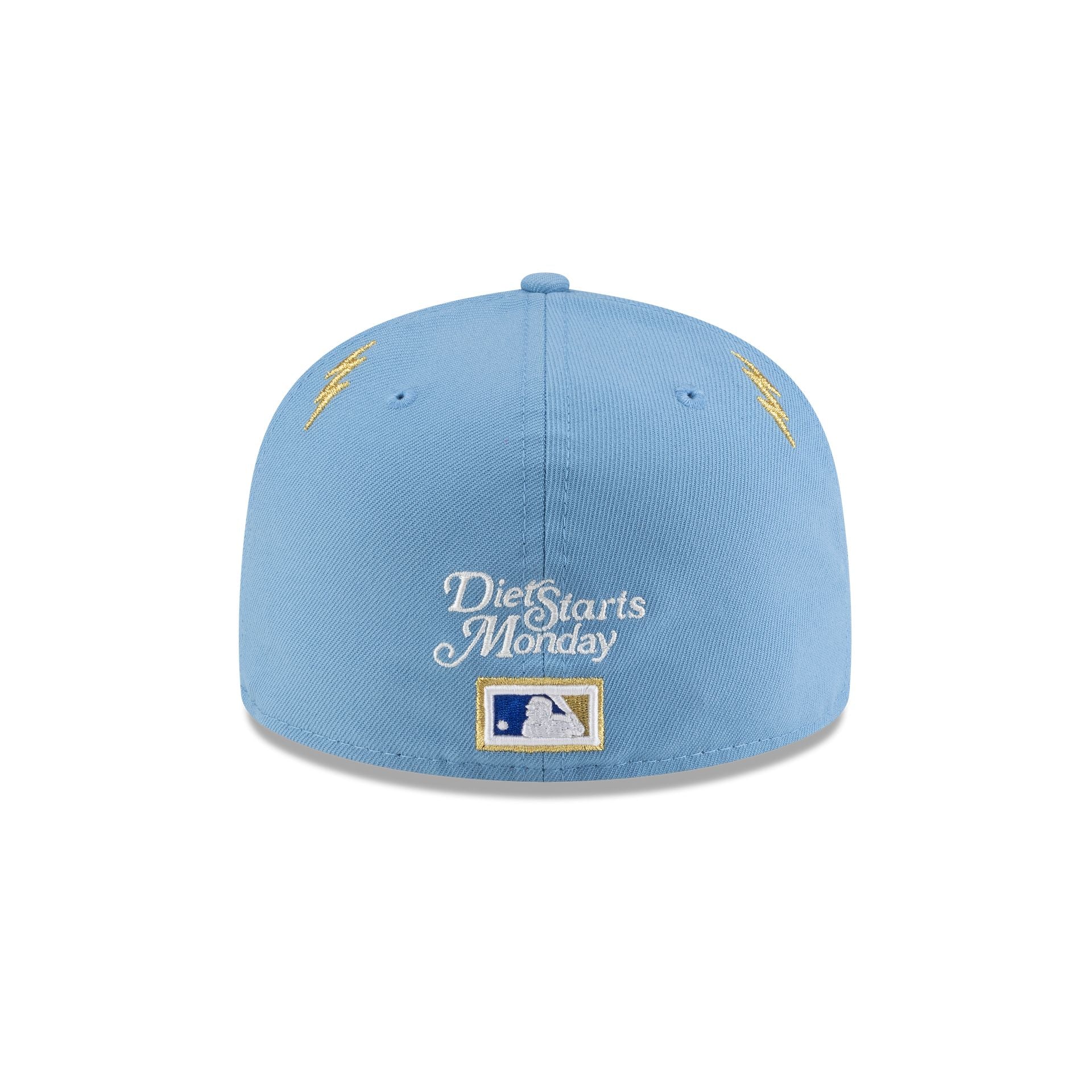 Diet Starts Monday x Milwaukee Brewers Lightening Bolts 59FIFTY Fitted Hat - Image 6
