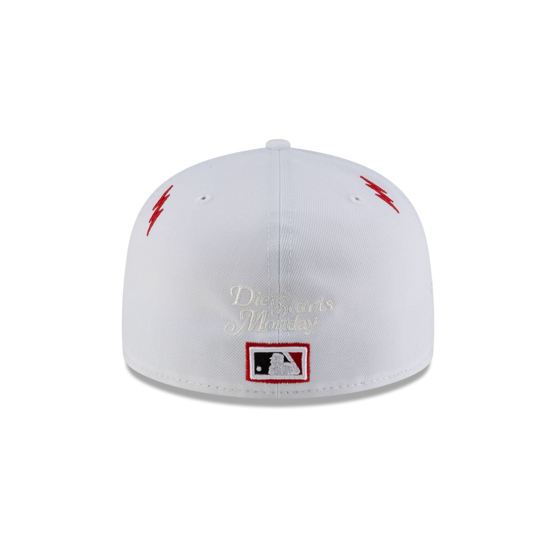 Diet Starts Monday x Cincinnati Reds Lightening Bolts 59FIFTY Fitted Hat - Image 6
