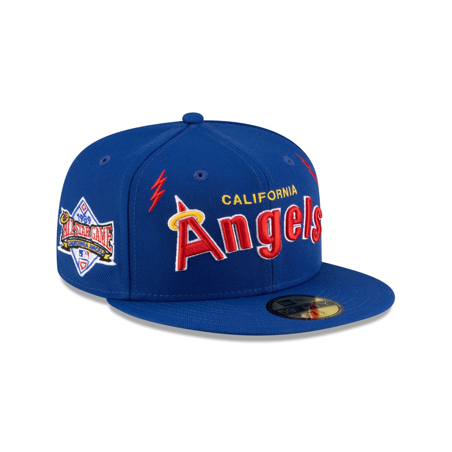 Diet Starts Monday x Los Angeles Angels Lightening Bolts 59FIFTY Fitted Hat - Image 3