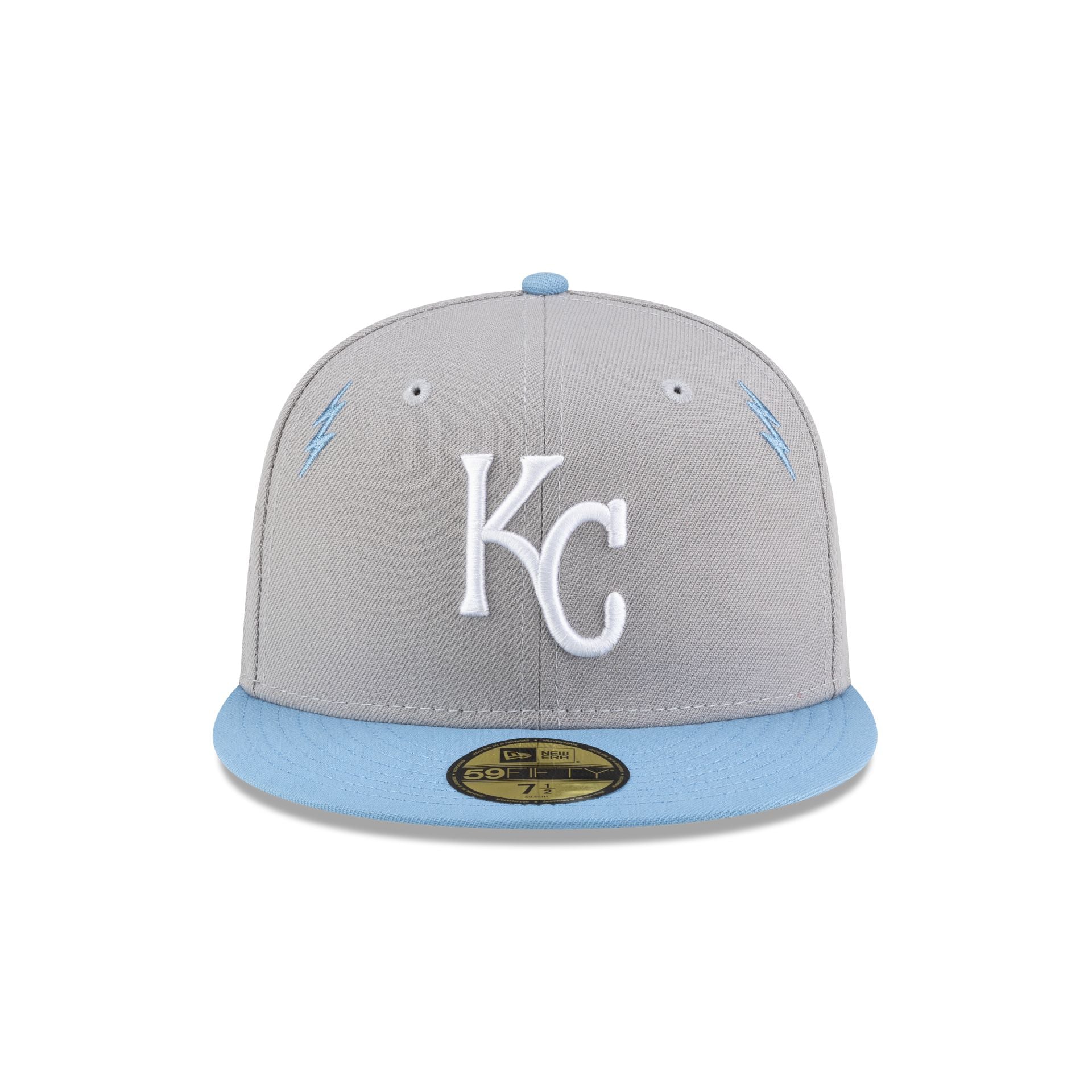 Diet Starts Monday x Kansas City Royals Lightening Bolts 59FIFTY Fitted Hat - Image 2