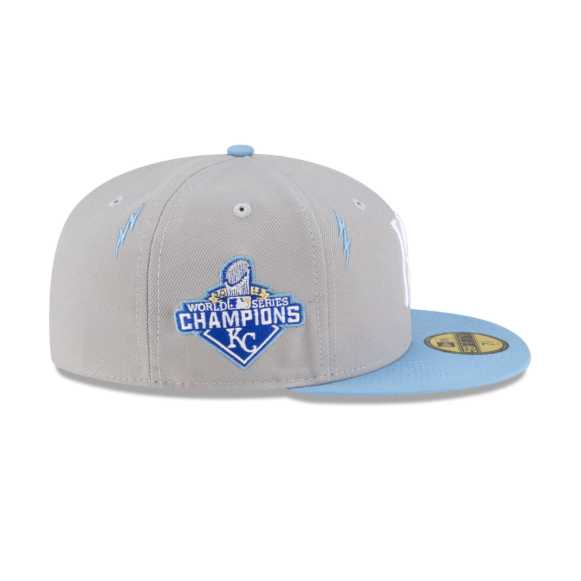 Diet Starts Monday x Kansas City Royals Lightening Bolts 59FIFTY Fitted Hat - Image 5