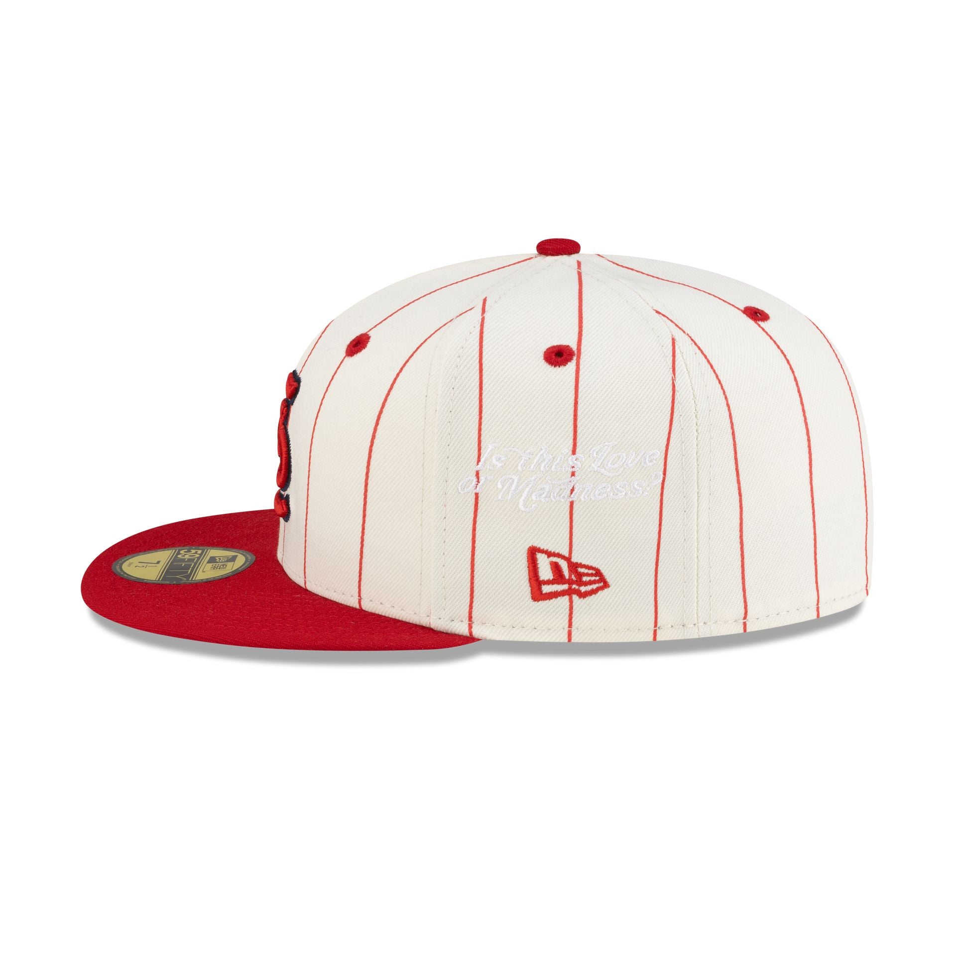 Diet Starts Monday x St. Louis Cardinals Pinstripe 59FIFTY Fitted Hat - Image 4