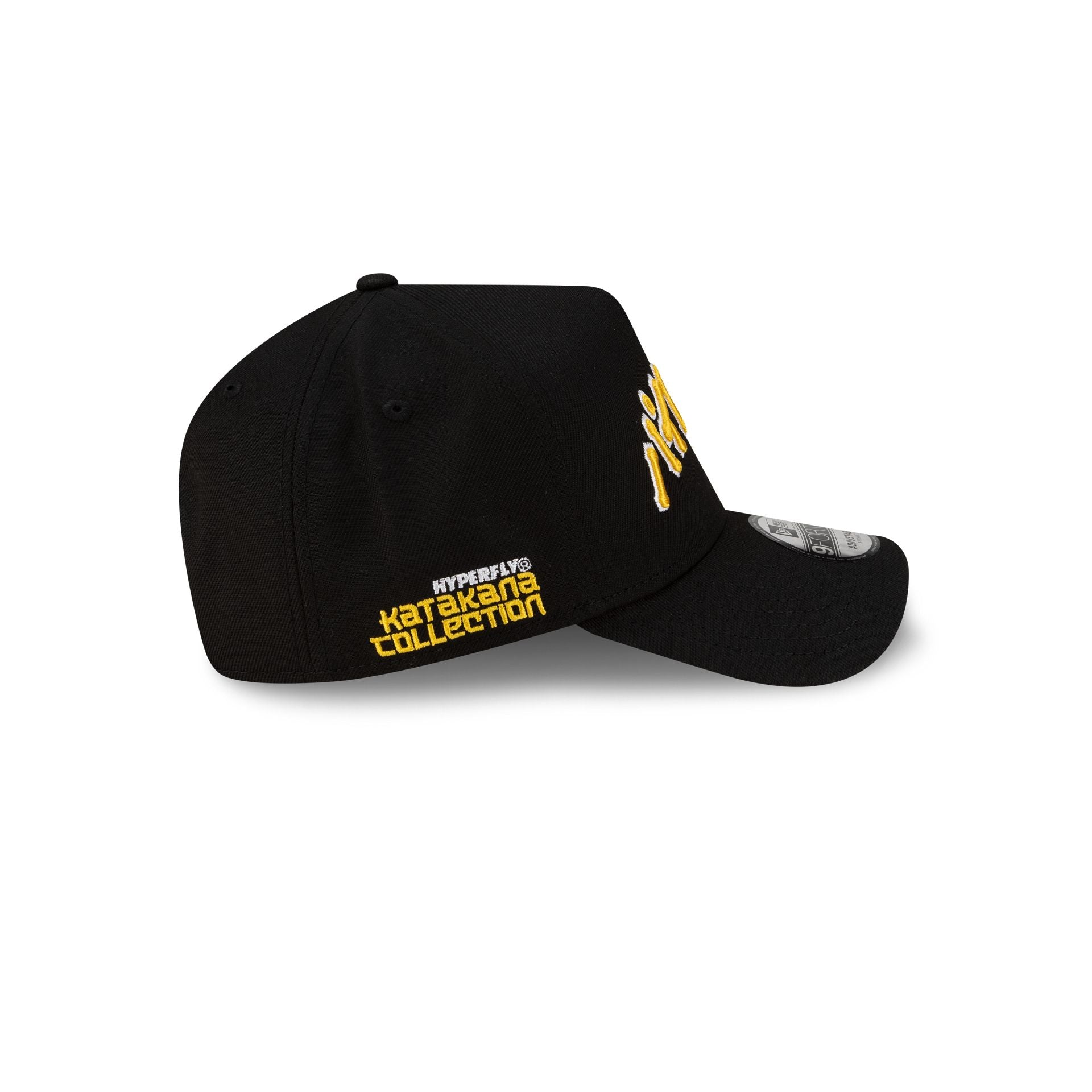 Hyperfly Katakana x Pittsburgh Pirates 9FORTY A-Frame Snapback Hat - Image 4