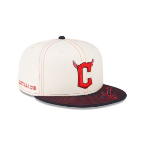 mgk x Cleveland Guardians Chrome White 59FIFTY Fitted Hat