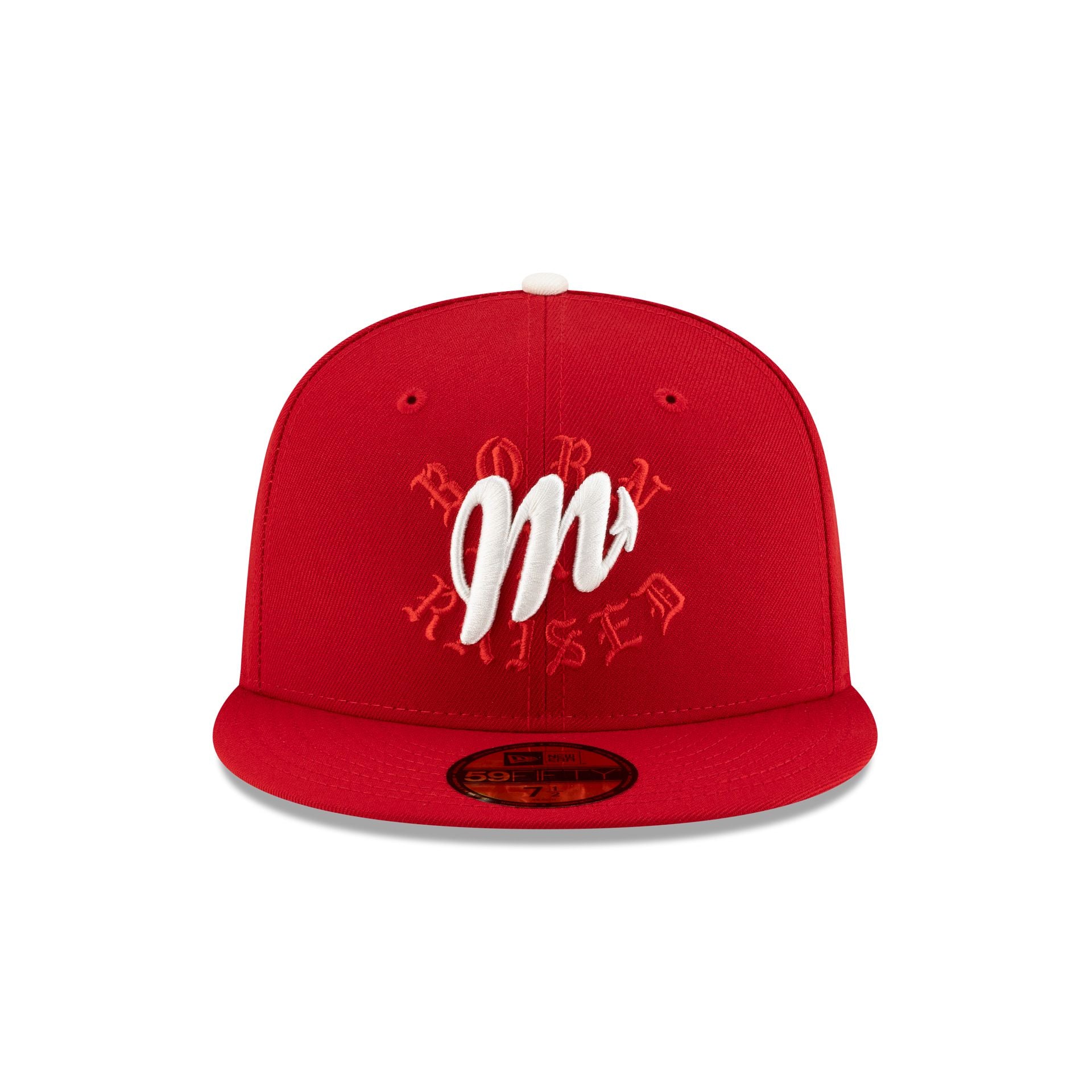 Born x Raised x Diablos Rojos del México Scarlet 59FIFTY Fitted Hat - Image 2