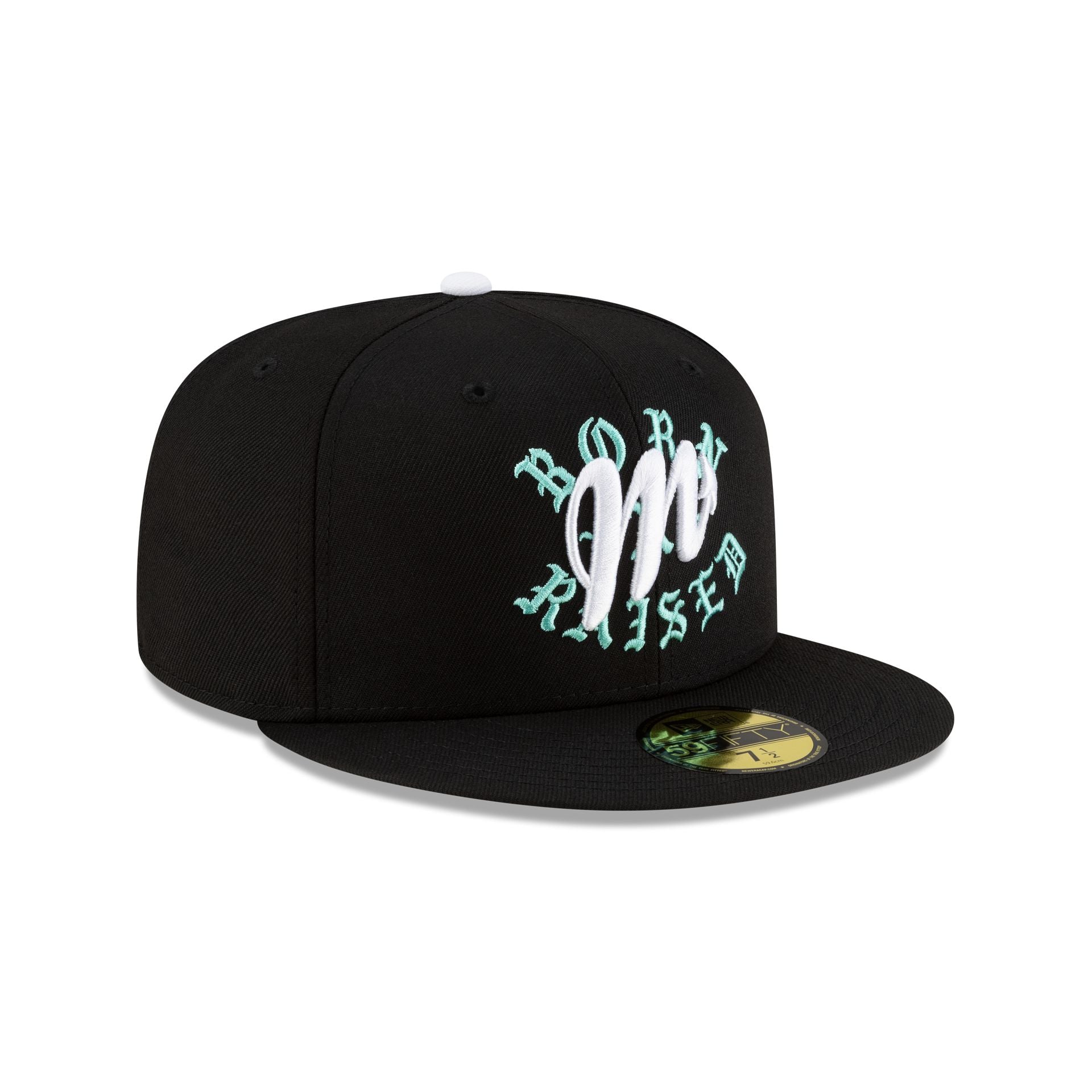 Born x Raised x Diablos Rojos del México Black 59FIFTY Fitted Hat - Image 3