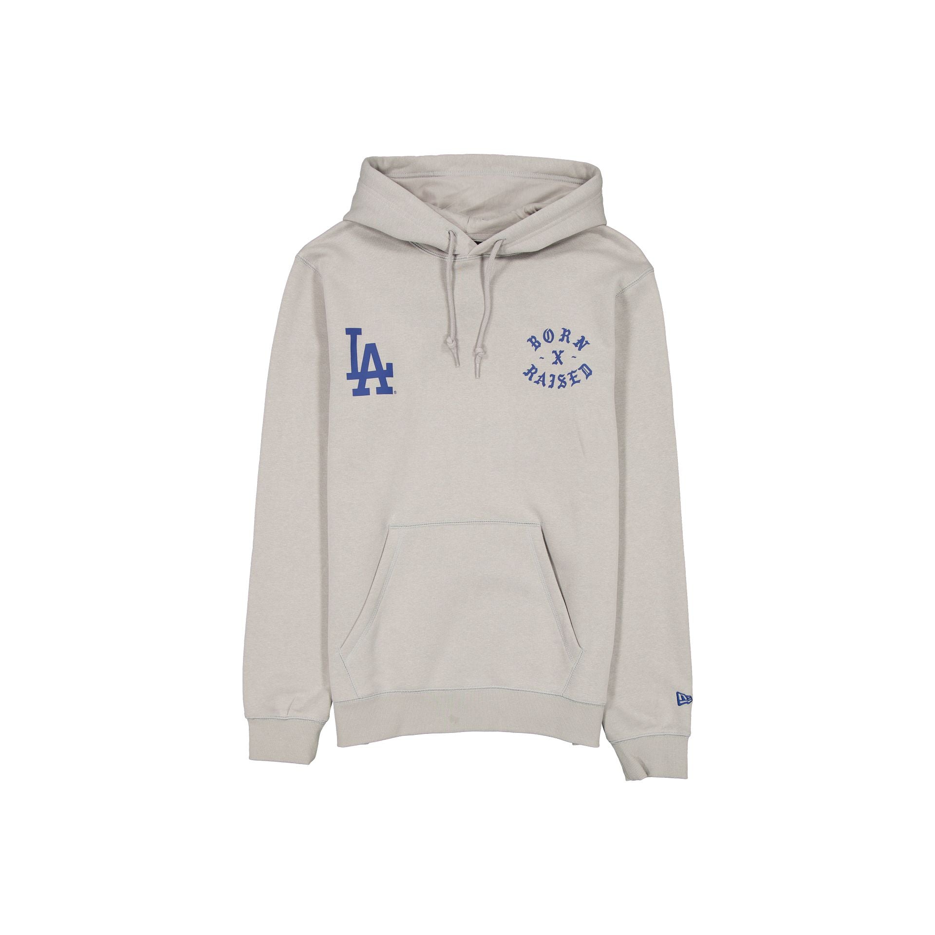 Born x Raised x Los Angeles Dodgers Gray Hoodie