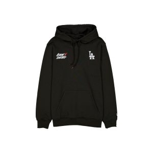 Born x Raised x Los Angeles Dodgers Basic Black Hoodie
