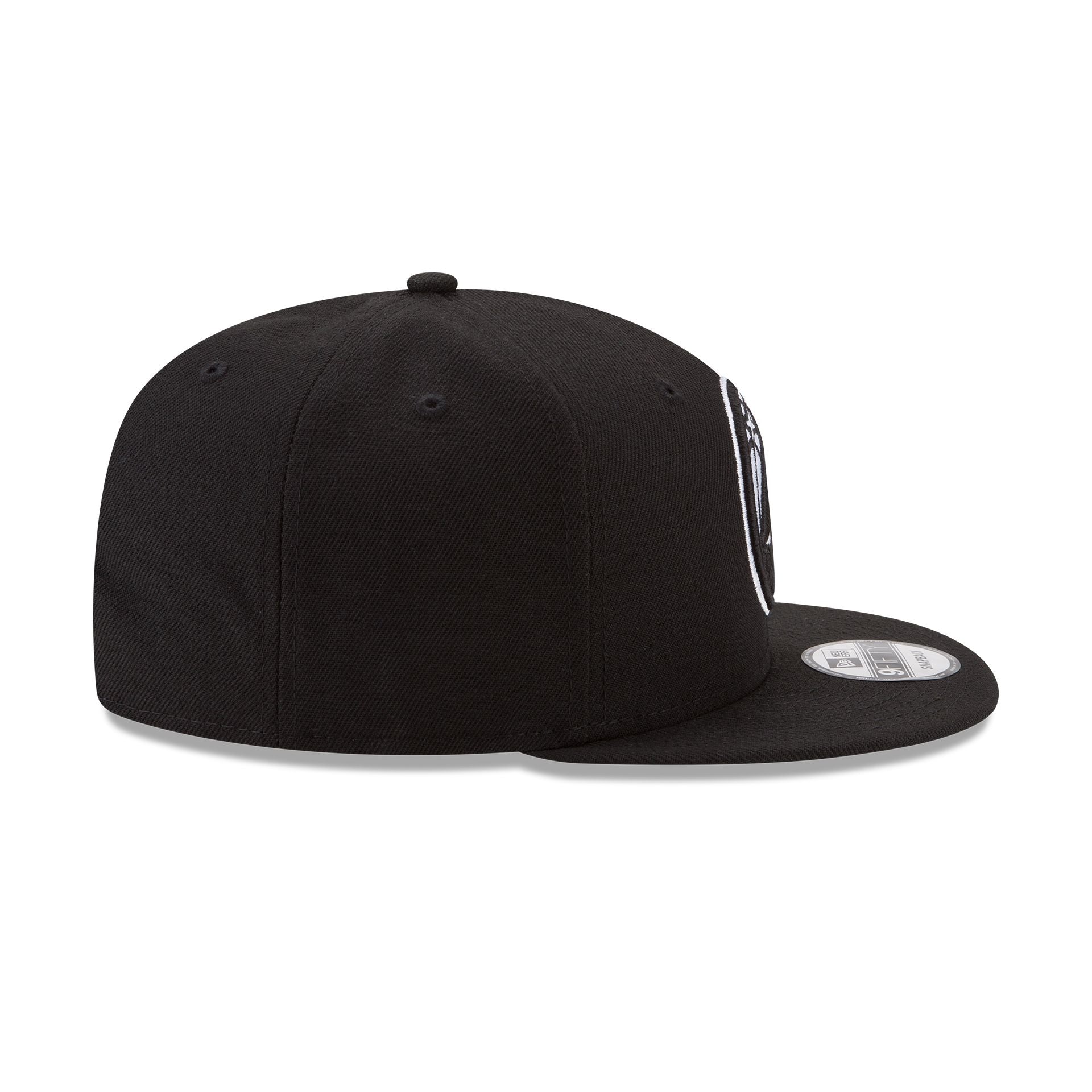 Minnesota Timberwolves Basic Black & White 9FIFTY Snapback Hat - Image 5