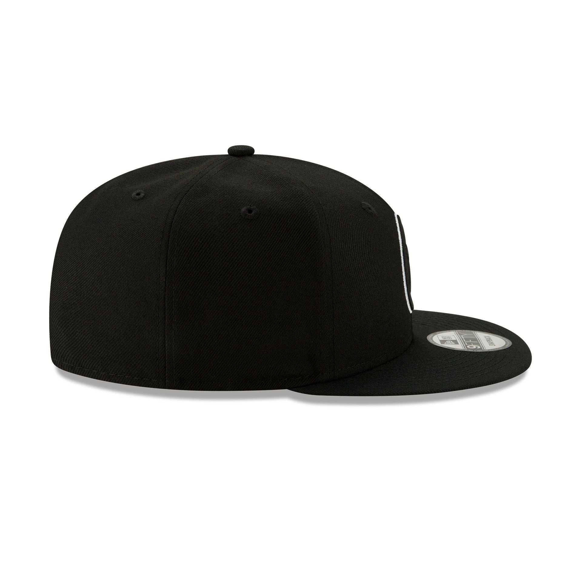Denver Nuggets Basic Black & White 9FIFTY Snapback Hat - Image 5