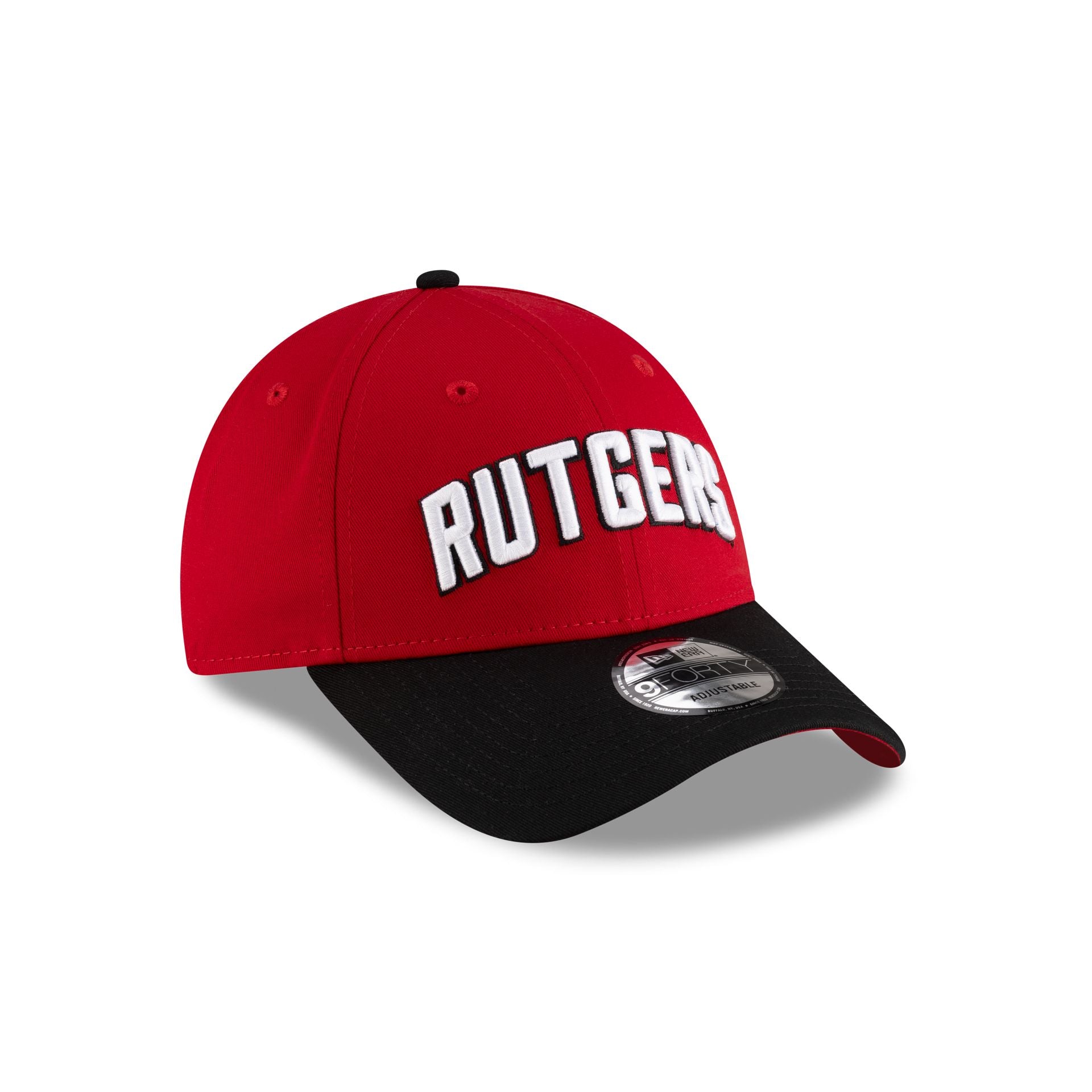 Rutgers Scarlet Knights Scarlet Black 9FORTY Snapback Hat - Image 3