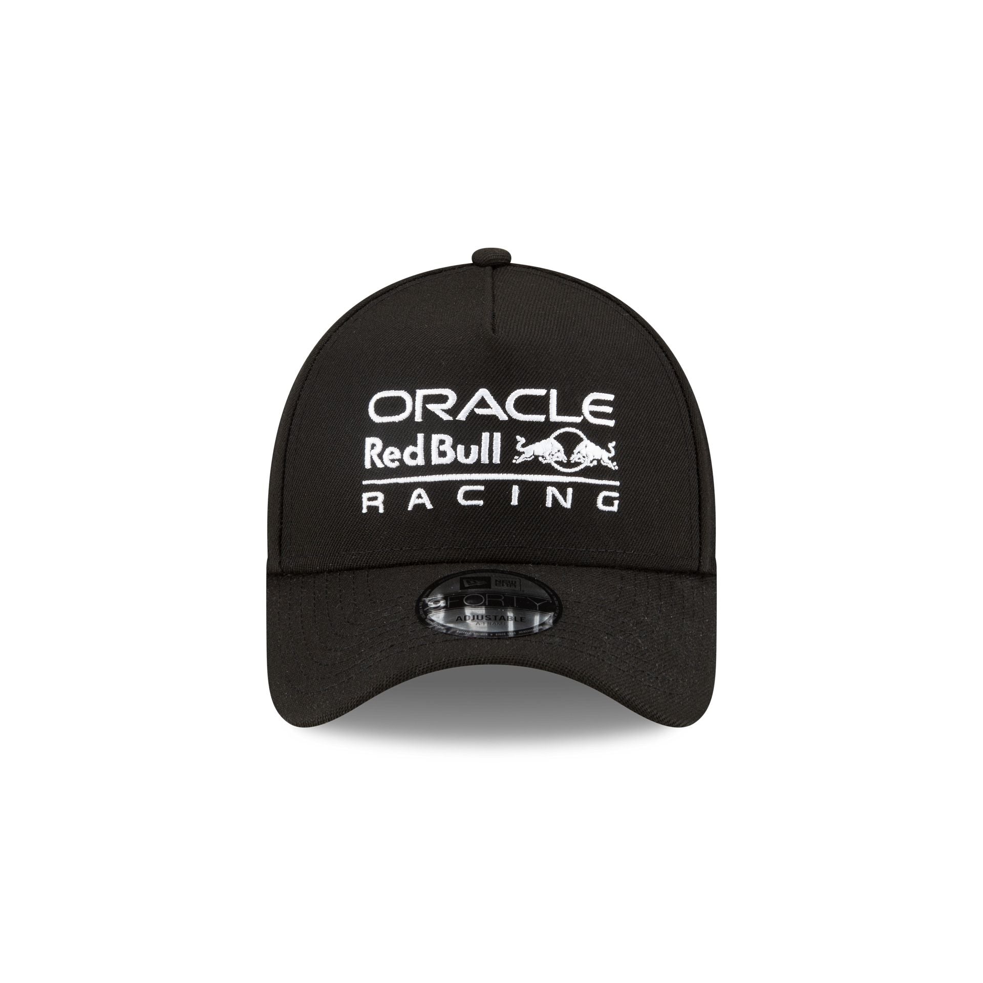 Oracle Red Bull Racing Essential White Script 9FORTY A-Frame Snapback Hat - Image 2
