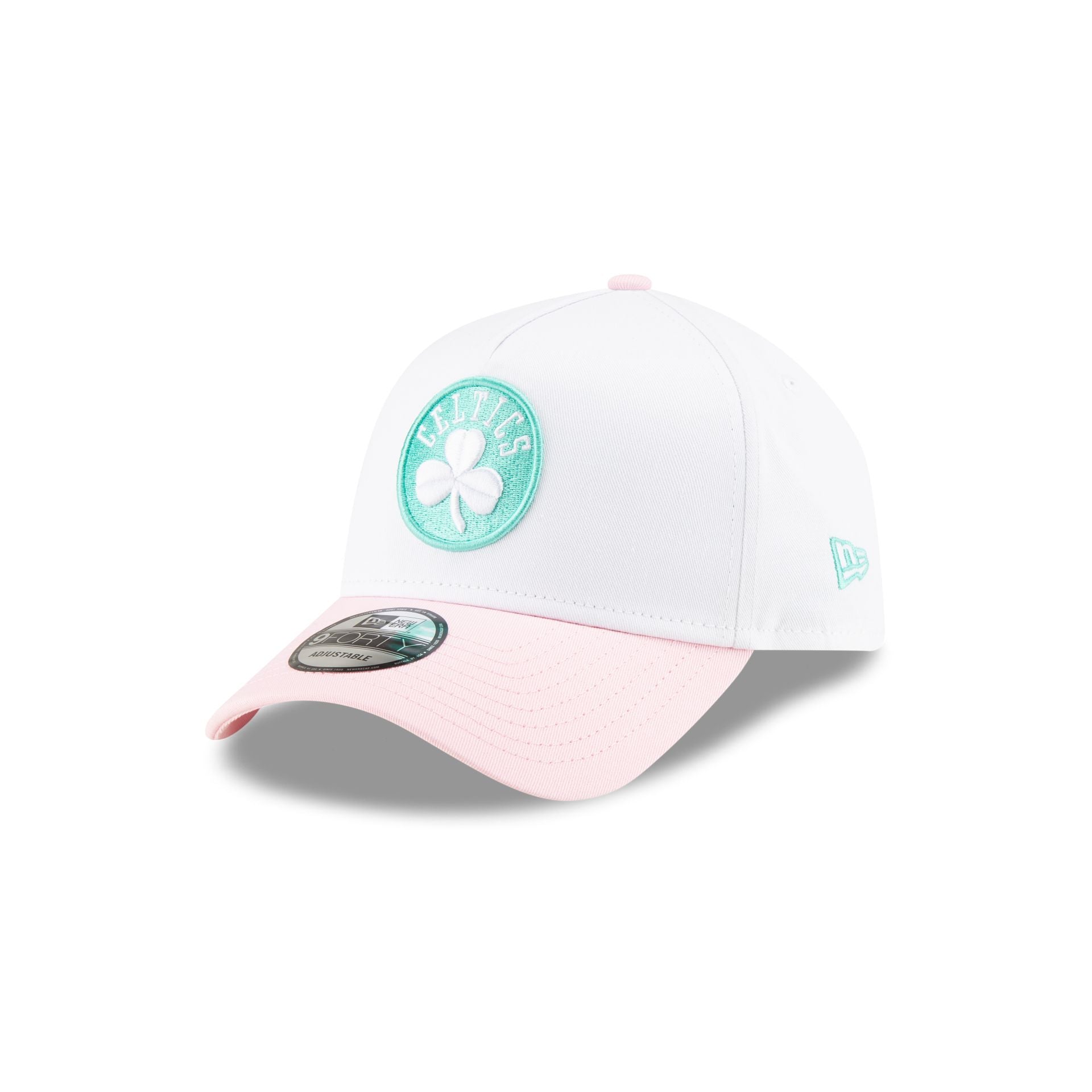 Boston Celtics Spring Colorway 9FORTY A-Frame Snapback Hat - Image 3