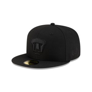 Pumas All Black 59FIFTY Fitted Hat